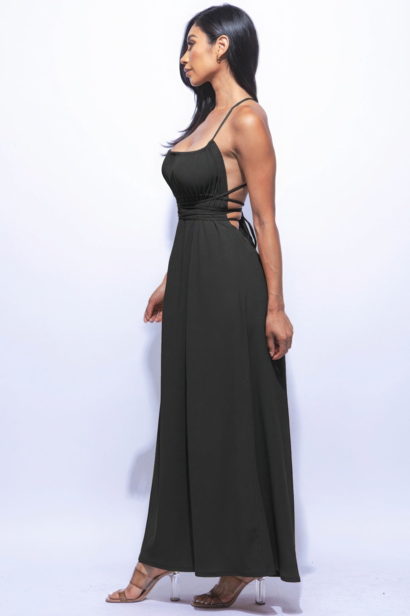 Side Slit Maxi Dress - Elegant and Versatile for Any Occasion